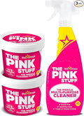 Stardrops - The Pink Stuff - The Miracle Cleaning Paste and Multi-Purpose Spray Bundle (2 Cleaning Paste 1 Multi-Purpose Spray)