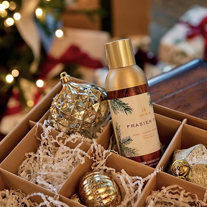 Thymes Home Fragrance Mist – Room Air Fresheners for Home Long Lasting – Air Freshener Spray – Pine Room Spray with Notes of Crisp Siberian Fir Needles Cedarwood &amp Sandalwood (Frasier Fir 3 oz)