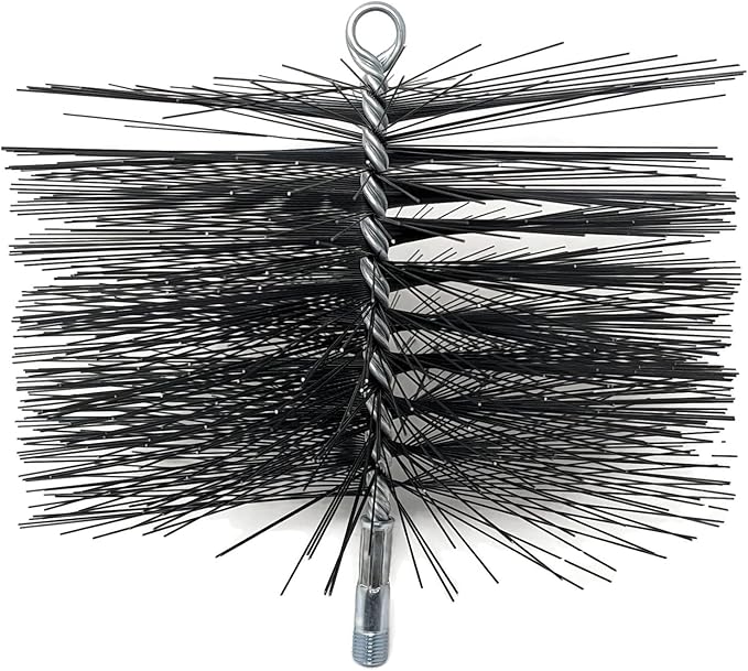 Midwest Hearth Wire Chimney Cleaning Brush (10-Inch Round) Made in USA