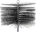 Midwest Hearth Wire Chimney Cleaning Brush (10-Inch Round) Made in USA