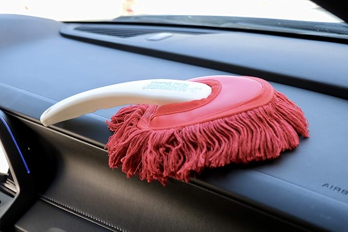The Original California Car Duster Detailing Kit with Plastic Handle Model Number: 62445  Red