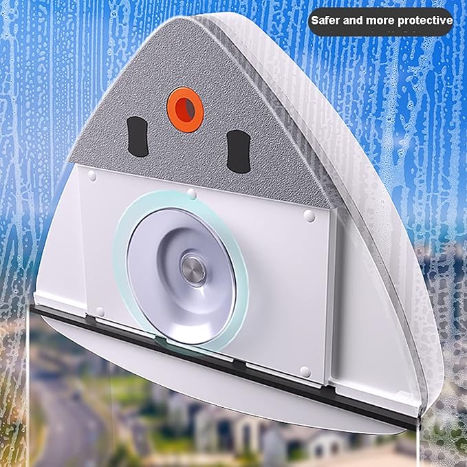 Magnetic Window Cleaner Double-Sided Magnetic Window Cleaner Adjustable Magnet Force with Water Storage Function Wipe The Glass Artifact HouseholdHigh-Rise Window Glass Cleaning Tool