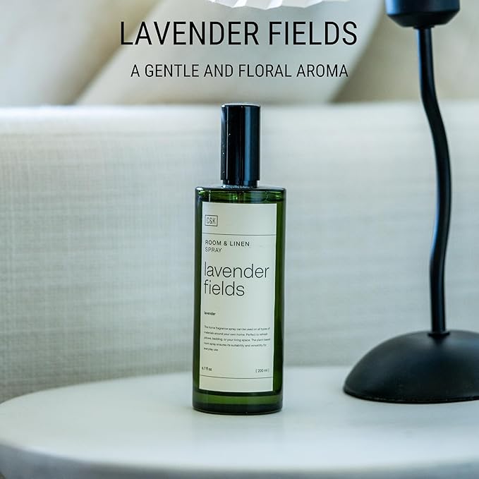 Craft &amp Kin Lavender Room Spray for Bedding 6.76 oz Pillow Spray Long-Lasting Room Freshener Soothing Aroma Mist for Home &amp Washroom