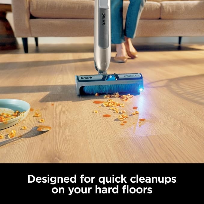 Shark HydroDuo with Dirt-Reveal Technology Cordless Everyday Hard Floor Cleaning System Wet &amp Dry Debris Pickup Mops &amp Scrubs All at Once Hardwood Tile Laminate &amp Stone Stone Metal
