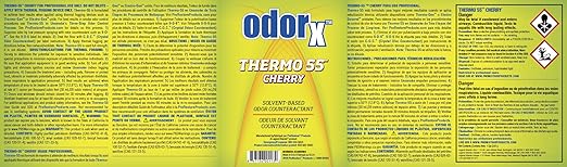 ODORx Thermo 55 Cherry Solvent-Based Odor Counteractant for Thermal Fogging 1 Gal