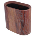 Narrow Marble Pattern Trash Bin Wastebasket for Home Kitchen Bathroom Bedroom Office Space-Saving Household Rubbish Can