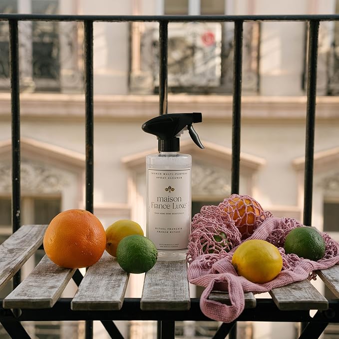 French Ritual Multi-Surface Spray Cleaner (500 ml) + Ginger Grapefruit French Liquid Hand Soap (400 ml) - 2 Piece Set