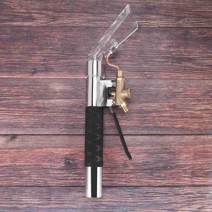 Upholstery Carpet Cleaning Extractor Machine Auto Furniture Cleaning Hand Tool black &amp silver