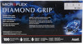 Ansell MICROFLEX Diamond Grip MF-300 Exam Standard Gloves - Size L Natural (Bundle of 200)
