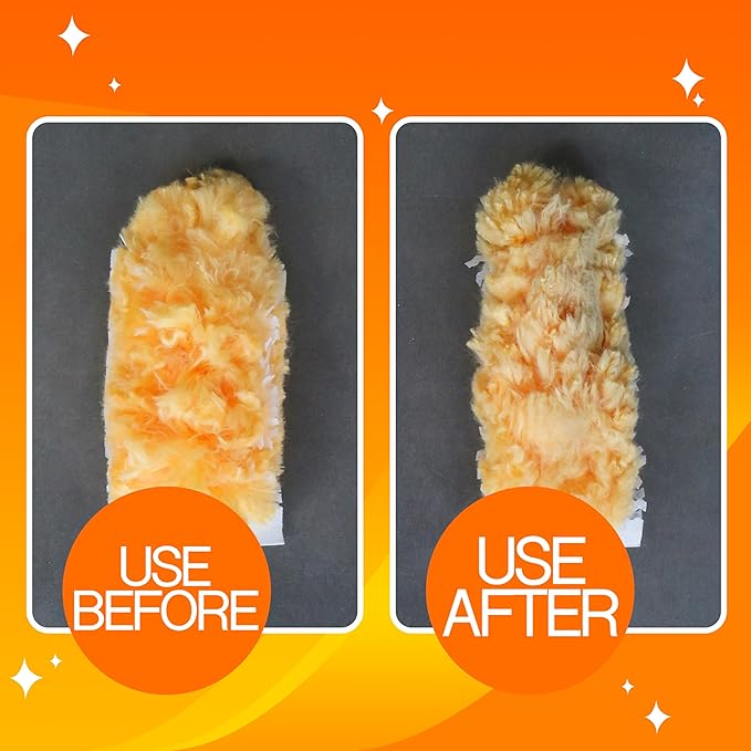 Duster Refills 50 Counts 360° Heavy Duty Multi Surface Duster Refills for Cleaning Compatible with Swiffer Dusters