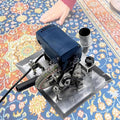 Portable Carpet Rug Flat Shearing Machine Carpet Trimmerwith 3in Roating BladeHand-Held Carpet Repair Flattening MachineCarpet Cutting and Repair