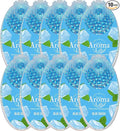 Face Mask Refresher - 1000 Blue Menthol Scented Air Freshener Beads for Face Masks – Long-Lasting Fresh Aroma with Natural Essential Oils (10 Packs of 100)