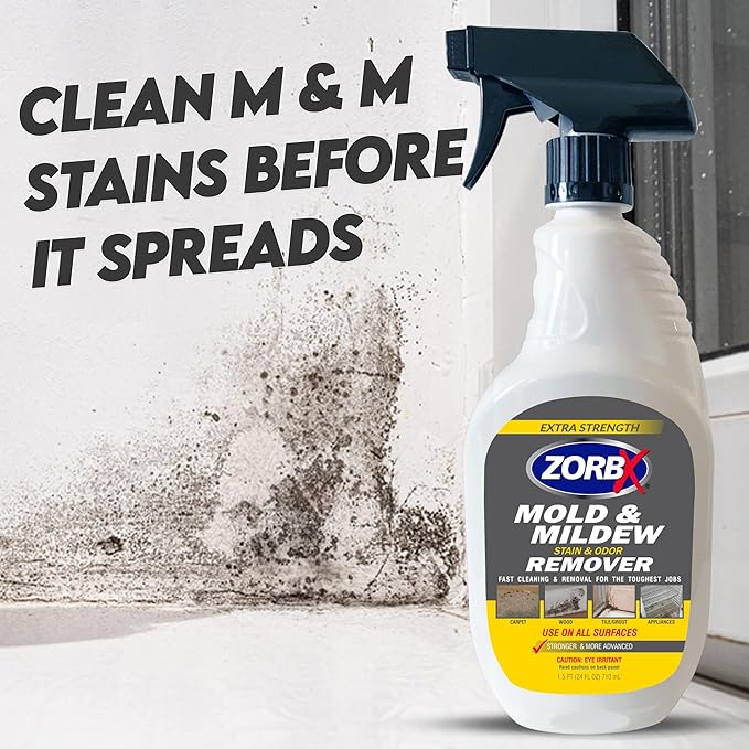 ZORBX Odor Remover Bundle – Includes 16 Oz Fast-Acting Odor Remover Spray 7.5 Oz Compact-Sized Odor Remover Spray 2 Oz Travel-Friendly Odor Remover Spray &amp 24 Oz M&ampM Stain and Odor Remover