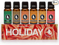 Eternal Essence Oils Holiday Set of 6 Premium Fragrance Oils - Oils for Diffusers Soap &amp Candle Making Aromatherapy - Includes Candy Cane Pumpkin Patch - for Candle Soap Making &amp More - 1