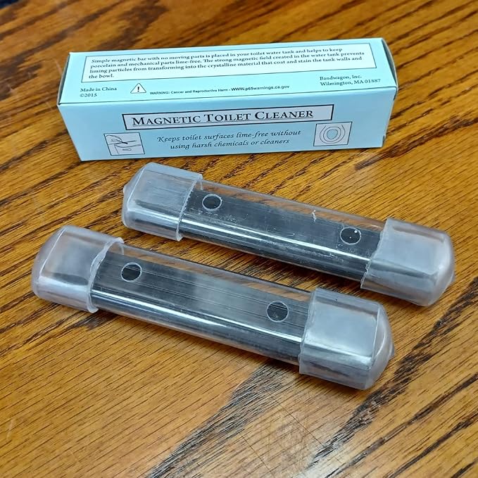 Bandwagon Toilet Cleaning Magnets Long Lasting No Chemicals No Staining Set of 4