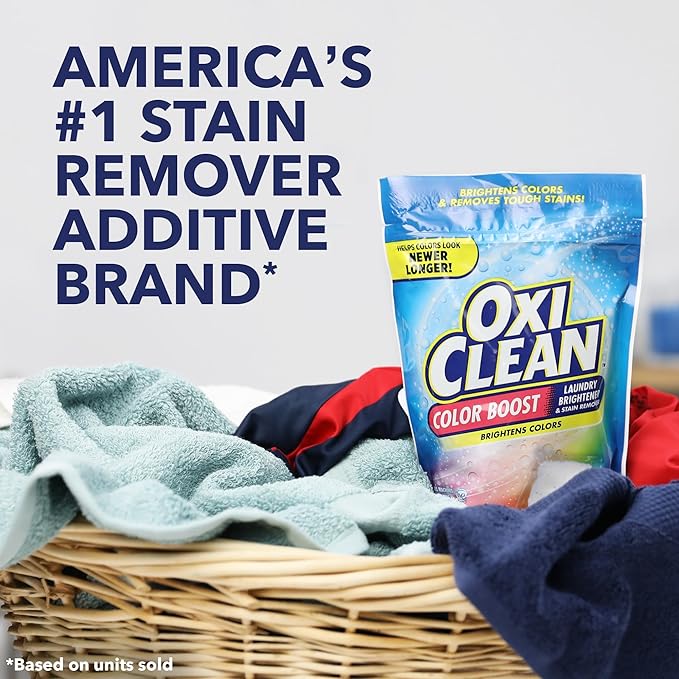 OxiClean Color Boost Laundry Brightener and Stain Remover Power Paks 26 Count
