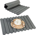 Large Stone Dish Drying Mat for Kitchen Counter24(L)×16(W) Quick Dry Collapsible Dish Drying MatEco-Friendly Diatomaceous Earth Mats for Dishes Bottles CupsMatch Any Countertop Dark Gray
