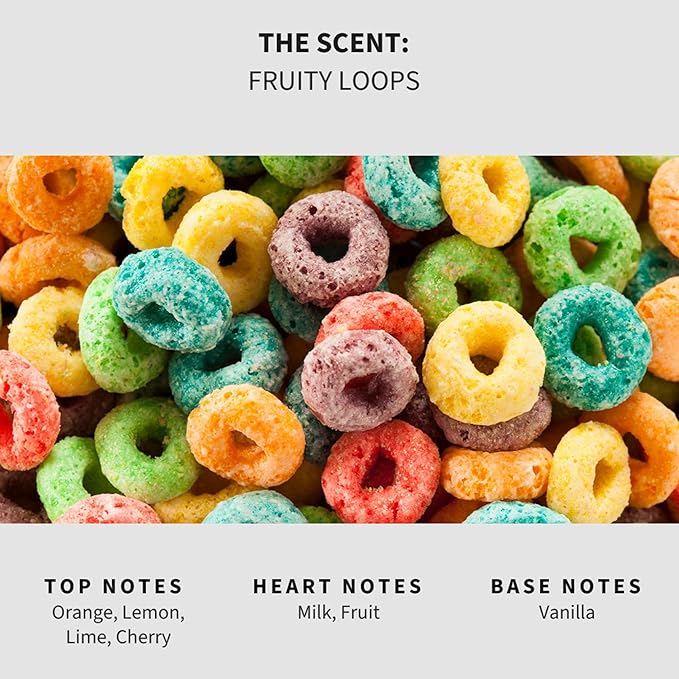 Lapew Fruity Loops Scented Mop Soap - Luxury Floor Cleaner Concentrate for Mopping Tile Laminate Vinyl &amp Hardwood | Streak-Free Low-Foam | 36 oz