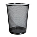 Mesh Wastebasket 18 qt Steel Mesh Black