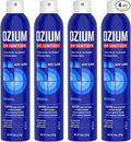 Ozium® 8 Oz. Air Sanitizer &amp Odor Eliminator for Homes Cars Offices and More Original Scent - 4 Pack | Reduces Airborne Bacteria Eliminates Smoke &amp Malodors