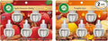 Air Wick Plug in Scented Oil 5 Refills Apple Cinnamon Medley 3.38 oz and Plug in Scented Oil 5 Refills Pumpkin Spice Fall Scent Fall Spray (5x0.67oz)