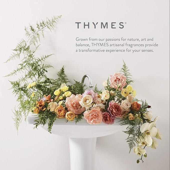 Thymes Home Fragrance Mist – Room Air Fresheners for Home Long Lasting – Air Freshener Spray – Premium Home Fragrance – Notes of Water Lily Crips Driftwood &amp Lemon Pulp (Aqua Coralline 3 oz)
