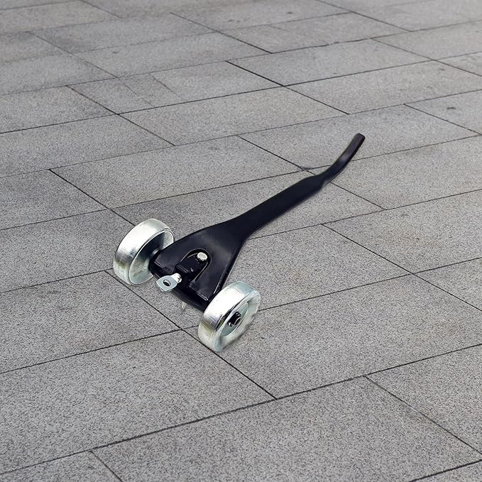 Joint Raker Grout Cleaner Professional Tile Cleaning and Repair Metal Easy to Use Sturdy Brick Wall Cleaner Skatewheel Raker