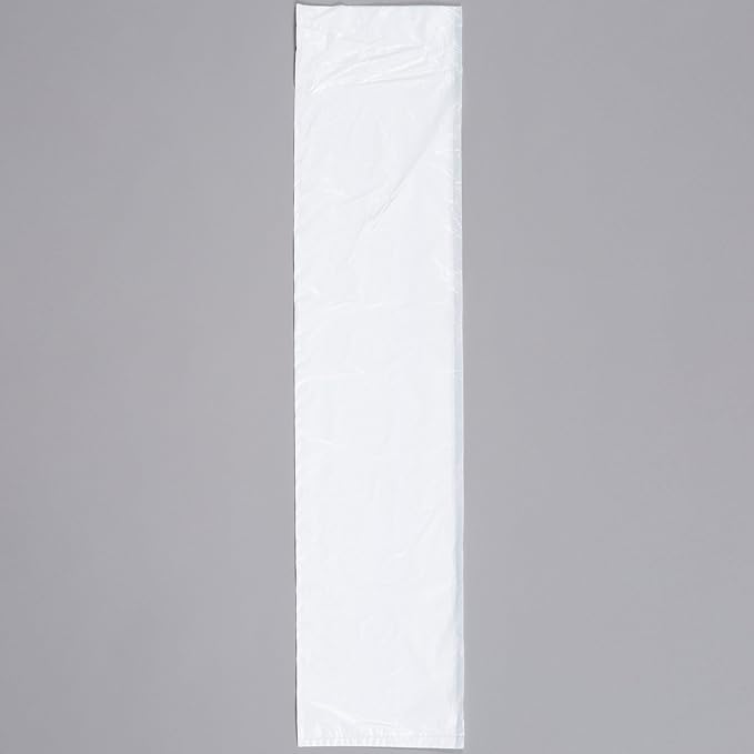 AEP 333920W 33 Gallon 0.8 Mil White 33 x 39 Low Density Can Liner / Trash Bag - 150/Case