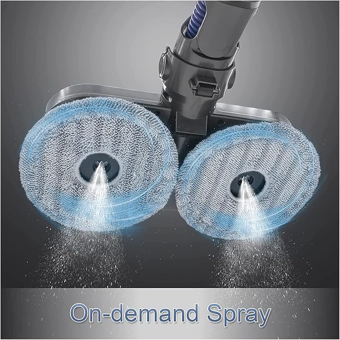 Electric Mop Head Compatible for Dyson V7 V8 V10 V11 V15 Wireless Vacuum Cleaner Wet Dry Mop Cleaning Head Floor Brush Replacement Parts