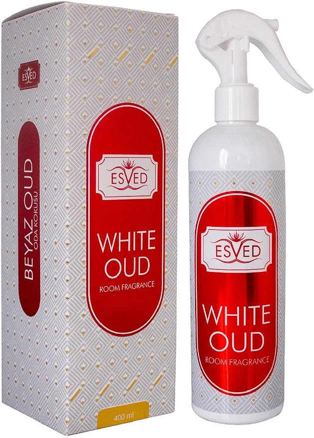 Room and Fabric Spray White Oud 400ml Air Freshener Seccade Prayer Rug Spray Home Scent Odor Eliminator for Living Room - One Size