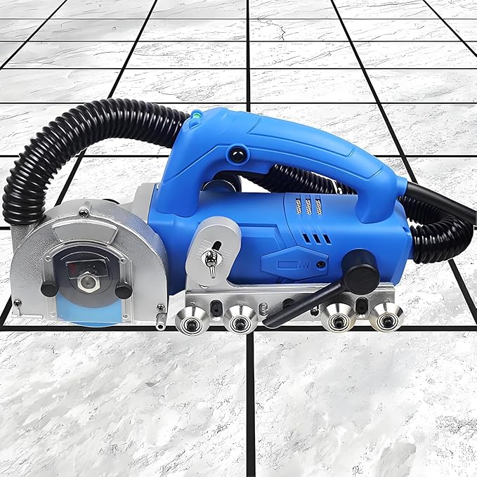Powerful 1200W Electric Tile Joint Cleaning Machine - Dustless Crevice Cleaner for Household Porcelain Floor Tiles and Grout Seams