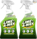 Lime-A-Way Bathroom Cleaner Removes Lime Calcium Rust 32 oz (Pack of 2)