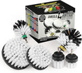 Drill Brush – Ultimate Car Wash Kit - Cleaning Supplies – Car Carpet - Truck Accessories - Wheel Brush - Motorcycle Accessories - Car Mats - Spin Brush - Interior Leather Vinyl Upholstery Fabric