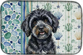 Caroline's Treasures Black Havanese Coastal Sea Glass Dish Drying Mat Absorbent Dish Drying Mat Pad for Kitchen Counter Dish Drainer Mat for Countertop 14 x 21 Multicolor