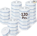 120 Pcs Toilet Wand Refills for Clorox ToiletWand System Disposable Brush Heads with Dense Fibers for Deep Toilet Bowl Cleaning