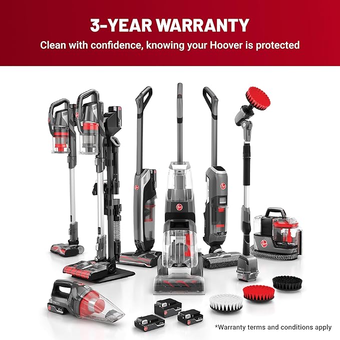 Hoover ONEPWR WindTunnel Emerge Pet+ Cordless Stick Vacuum Cleaner Lightweight Stick Vac Powerful and Quiet Cleaning Self Standing No Wall Mount Required Cordless Vacuum Cleaners for Home Use