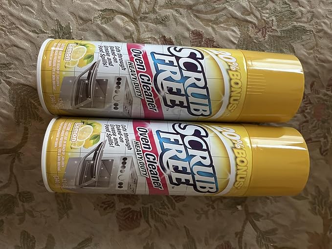 Scrub Free Oven Cleaner Lemon Scented -12oz (2 Pack)