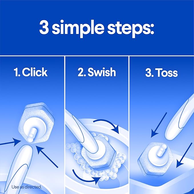 Clorox ToiletWand Disposable Toilet Cleaning System Spring Cleaning Essential ToiletWand Storage Caddy and 16 Disinfecting ToiletWand Scrubbing Pad Refills