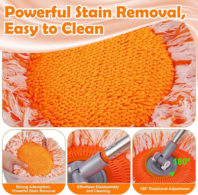 Wall Mop Primium 68” Wall Cleaner High-Quality Baseboard Cleaner Professional-Grade Baseboard Cleaner Tool with Handle Superior Quality Dust Mop Efficient Ceiling Fan Cleaner Duster