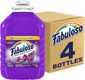 Fabuloso All Purpose Cleaner Floor Cleaner Makes 64 Gallons per bottle - 128oz - Pack of 4