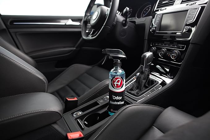Adam's Polishes Odor Neutralizer - Specially Formulated Air Freshener That Eliminates Harmful Odors from Car Interior Accessories Leather Seats Carpet Upholstery &amp Pet Odors (Fresh Scent Gallon