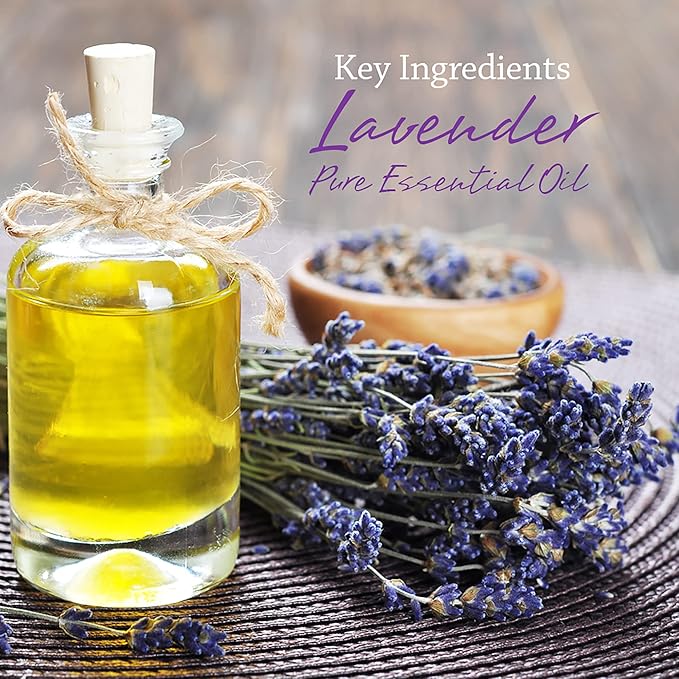 VIOIS Rose &amp Lavender Aromatherapy Car Air Freshener(Gel Type). Handcrafted Natural Air Freshener for Car Bedroom Bathroom &amp Office. Chemical Free &amp Non Toxic. Ball Mason 8 Ounce jar. (