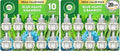 Air Wick Plug in Scented Oil Refill10ctBlue Agave and BambooAir FreshenerEssential Oils(Pack of 2)