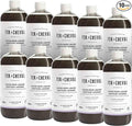 Fer à Cheval Liquid Black Soap Lavender Scent – 10 Pack 500 ml/16.9 fl oz Bottles | Natural French Multi-Surface Cleaner with Olive Oil | Aromatic All-Purpose Household Soap