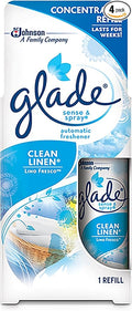 Glade .43OZ Linen Spray Refill (Pack of 4)