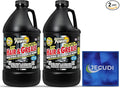 Hair &amp Grease Cleaner for Drains – Fast-Acting Liquid Clog Remover for Kitchen and Bathroom Plumbing Safe for Pipes and Septic Systems Includes Microfiber Cleaning Towel