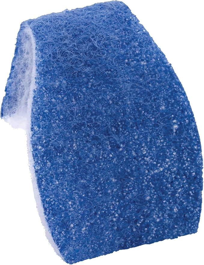 Scotch-Brite Disposable Toilet Scrubber Refills Removes Rust &amp Hard Water Stains 10 Disposable Refills Blue - (4-Pack)