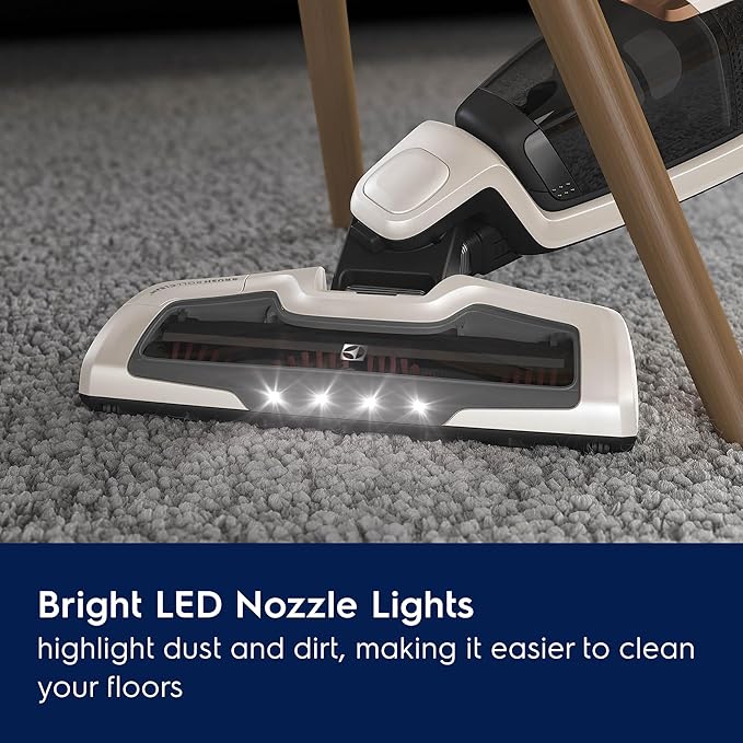 Electrolux Ergorapido Cordless 2-in-1 Vacuum Cleaner with High Suction Power and 180° EasySteer Mobility 48-Minute Run Time 2 Power Modes Satin White