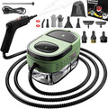 Handheld Steam Cleaner for Home 2500W High Pressure Steam Cleaner for Car Detailing 3 Steam Levels 1600Ml Tank High Heat Steamer for Bed Bugs Couch Furniture Kitchen Bathroom Floors