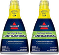 Bissell Pet Stain &amp Odor plus Antibacterial 2 in 1 Carpet Formula(Pack of 2)